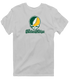 Northern Michigan Stealie Premium Unisex T-Shirt — Design: Northern Michigan University — Sport Grey