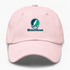 Northern Vermont Stealie Premium Unisex Dad Hat — Design: Northern Vermont University — Pink