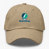 Northern Vermont Stealie Premium Unisex Dad Hat — Design: Northern Vermont University — Khaki