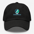 Northern Vermont Stealie Premium Unisex Dad Hat — Design: Northern Vermont University — Black