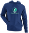 Northern Vermont Stealie Premium Unisex Hoodie — Design: Northern Vermont University — Navy