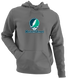 Northern Vermont Stealie Premium Unisex Hoodie — Design: Northern Vermont University — Charcoal