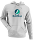 Northern Vermont Stealie Premium Unisex Hoodie — Design: Northern Vermont University — Sport Grey
