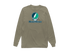 Northern Vermont Stealie Premium Unisex Long-Sleeve — Design: Northern Vermont University — Sandstone