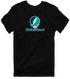 Northern Vermont Stealie Premium Unisex T-Shirt — Design: Northern Vermont University — Black