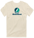 Northern Vermont Stealie Premium Unisex T-Shirt — Design: Northern Vermont University — Sand