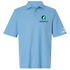 Northern Vermont Stealie Premium Unisex Polo — Design: Northern Vermont University — Blue