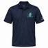 Northern Vermont Stealie Premium Unisex Polo — Design: Northern Vermont University — Navy