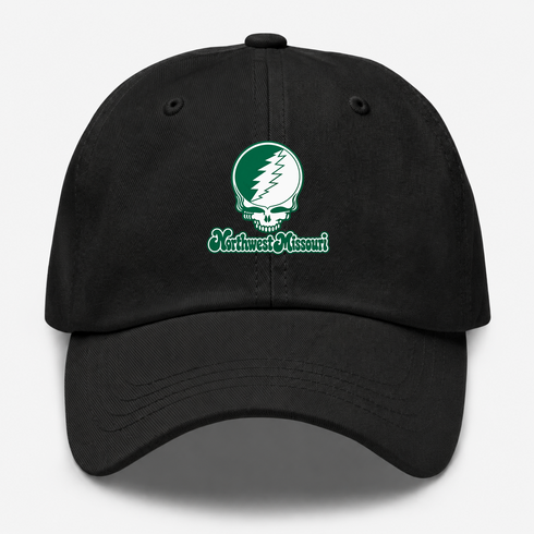 Northwest Missouri Stealie Premium Unisex Dad Hat — Design: Northwest Missouri State University — Black
