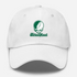 Northwest Missouri Stealie Premium Unisex Dad Hat — Design: Northwest Missouri State University — White