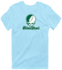 Northwest Missouri Stealie Premium Unisex T-Shirt — Design: Northwest Missouri State University — Light Blue