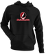 Northwestern Ohio Stealie Premium Unisex Hoodie — Design: Northwestern Ohio University of — Black