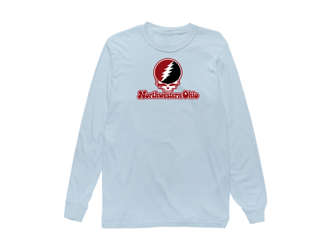 Northwestern Ohio Stealie Premium Unisex Long-Sleeve — Design: Northwestern Ohio University of — Chambray