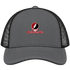 Northwestern Ohio Stealie Premium Unisex Trucker Cap — Design: Northwestern Ohio University of — Charcoal/Black