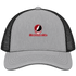 Northwestern Ohio Stealie Premium Unisex Trucker Cap — Design: Northwestern Ohio University of — Heather Grey/Black
