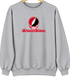 Northwestern Oklahoma Stealie Premium Unisex Crewneck — Design: Northwestern Oklahoma State University — Sport Grey