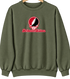 Northwestern Oklahoma Stealie Premium Unisex Crewneck — Design: Northwestern Oklahoma State University — Military Green