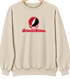 Northwestern Oklahoma Stealie Premium Unisex Crewneck — Design: Northwestern Oklahoma State University — Sand