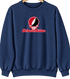 Northwestern Oklahoma Stealie Premium Unisex Crewneck — Design: Northwestern Oklahoma State University — Navy