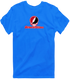 Northwestern Oklahoma Stealie Premium Unisex T-Shirt — Design: Northwestern Oklahoma State University — Royal
