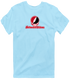 Northwestern Oklahoma Stealie Premium Unisex T-Shirt — Design: Northwestern Oklahoma State University — Light Blue