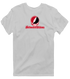 Northwestern Oklahoma Stealie Premium Unisex T-Shirt — Design: Northwestern Oklahoma State University — Sport Grey