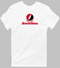 Northwestern Oklahoma Stealie Premium Unisex T-Shirt — Design: Northwestern Oklahoma State University — White