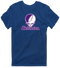 Northwestern Stealie Premium Unisex T-Shirt — Design: Northwestern University — Navy