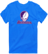 Northwestern Stealie Premium Unisex T-Shirt — Design: Northwestern University — Royal