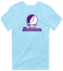 Northwestern Stealie Premium Unisex T-Shirt — Design: Northwestern University — Light Blue