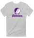 Northwestern Stealie Premium Unisex T-Shirt — Design: Northwestern University — Sport Grey