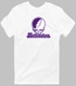 Northwestern Stealie Premium Unisex T-Shirt — Design: Northwestern University — White