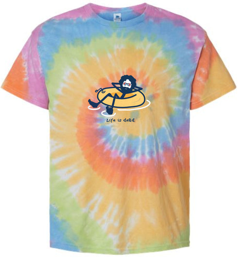 Jerry's Floatin' Life is dead. Tie-Dye T-Shirt