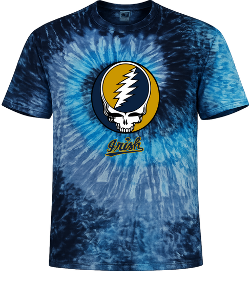 Notre Dame Stealie Tie-Dye T-Shirt