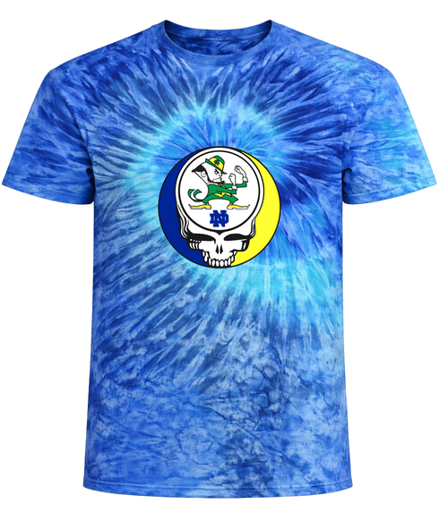 Notre Dame University Stealie Tie-Dye T-Shirt