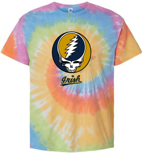 Notre Dame Stealie Tie-Dye T-Shirt