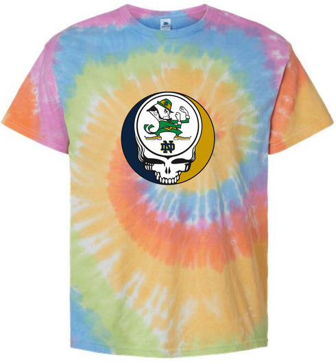 Notre Dame University Stealie Tie-Dye T-Shirt