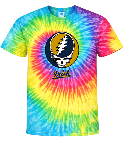 Notre Dame Stealie Tie-Dye T-Shirt
