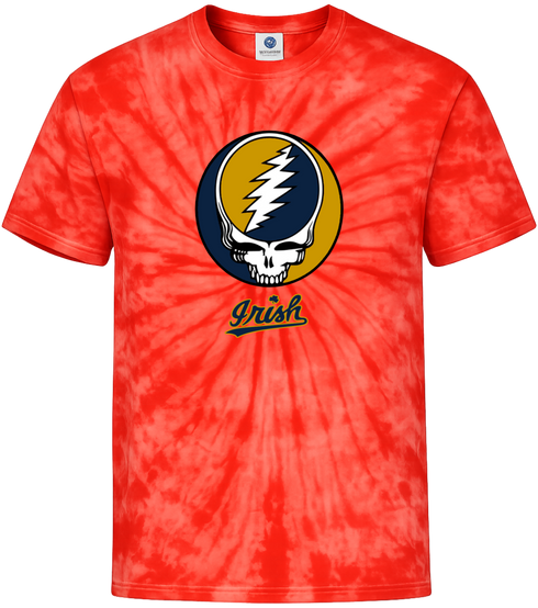 Notre Dame Stealie Tie-Dye T-Shirt