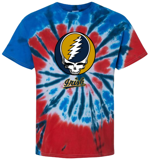 Notre Dame Stealie Tie-Dye T-Shirt