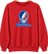 Nova Southeastern Stealie Premium Unisex Crewneck — Design: Nova Southeastern University — Red