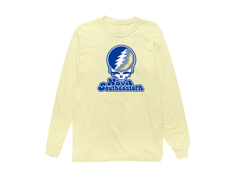 Nova Southeastern Stealie Premium Unisex Long-Sleeve — Design: Nova Southeastern University — Butter