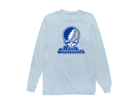 Nova Southeastern Stealie Premium Unisex Long-Sleeve — Design: Nova Southeastern University — Chambray