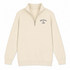 Grateful Dad Distressed - - Life is dead.® - Premium Grateful Dead Quarter-Zip Pullover - Sand - 2