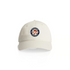Chicago Football Dancing Bear Stealie Dad Hat - White