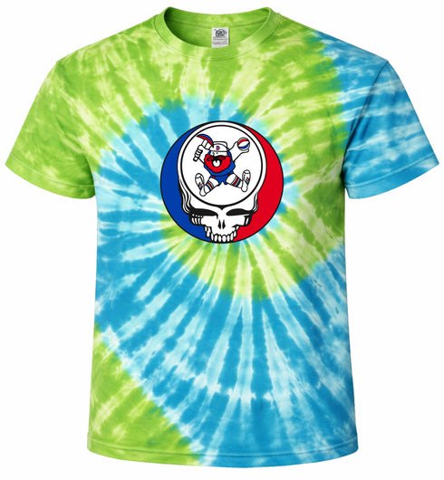 Denver Nuggets Miner Stealie Tie-Dye T-Shirt