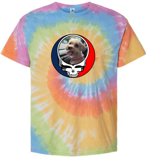 1644 - Custom Stealie Tie-Dye