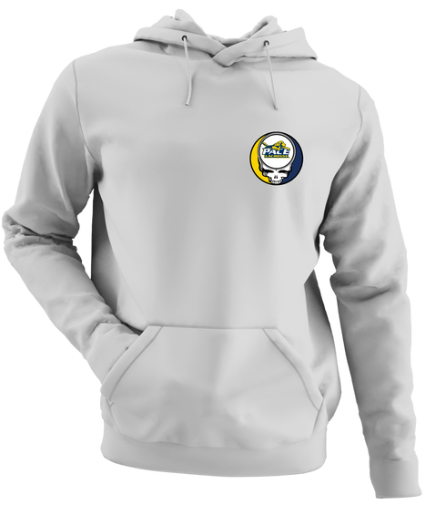 Pace University Lacrosse - Premium Grateful Dead Left Chest Hoodie - Sport Grey - 9