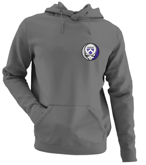 Kenyon - Premium Grateful Dead Left Chest Hoodie - Charcoal - 8