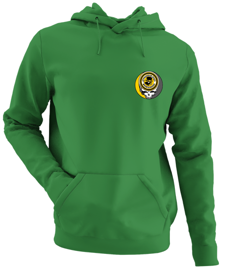 Appalachian State University - Premium Grateful Dead Left Chest Hoodie - Irish Green